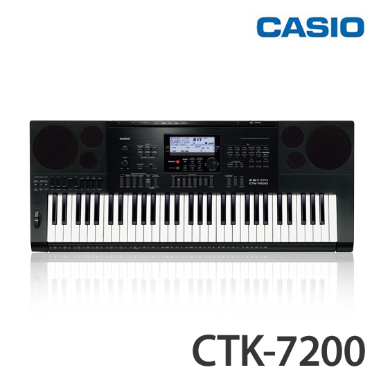 Casio 카시오키보드 CTK-7200/61건반/키보드/전자키보드/CTK7200